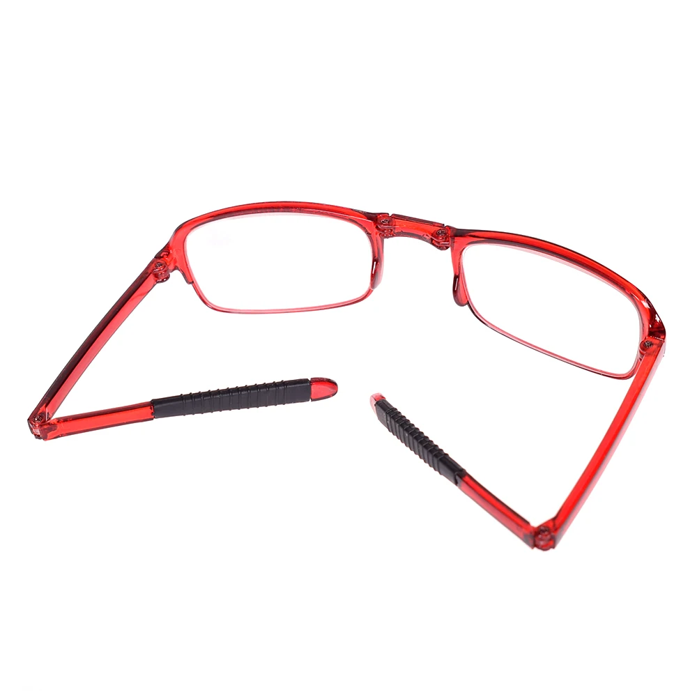 1 шт. складные очки для чтения+ 1 шт. коробка для мужчин и женщин 1,50/+ 2,00/+ 2,50 пресбиопические Асферические прозрачные линзы Смола очки ретро