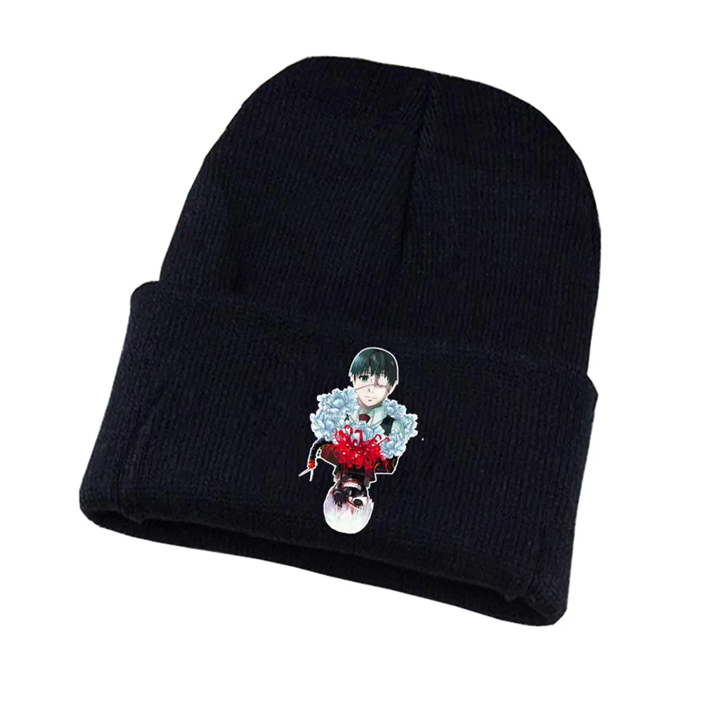 Игра одежда с надписью Tokyo Ghoul вязаная шапка головной убор для косплея в стиле