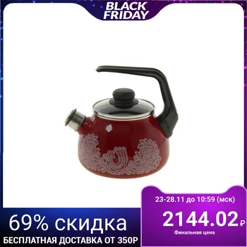 

Whistling kettle "Vologda lace", 2 l, fixed handle