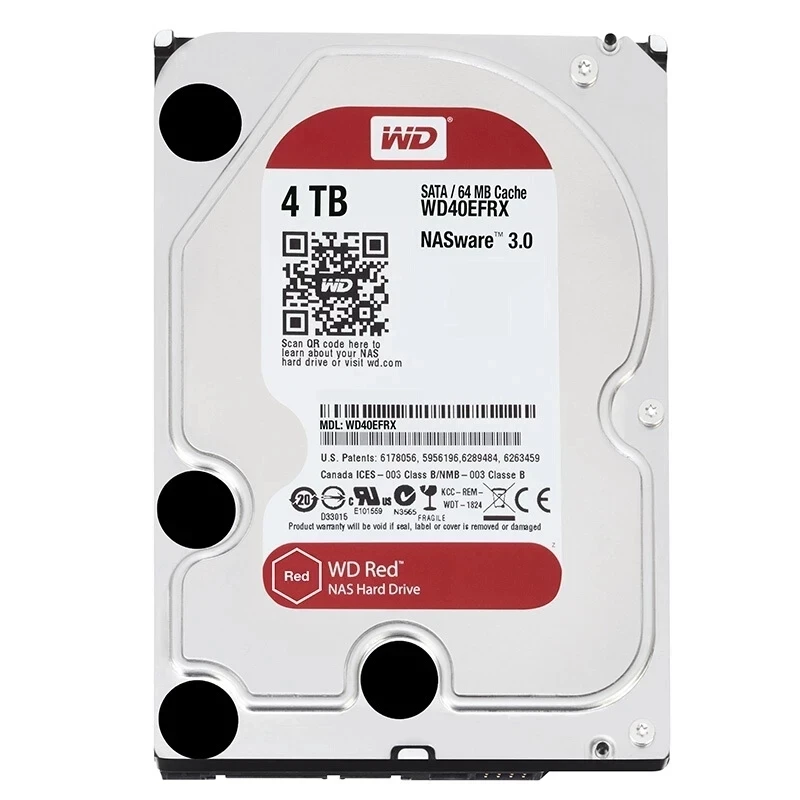Western Digital-Disque dur WD Red pour NAS, 2 To, 6 To, 4 To, 8 To