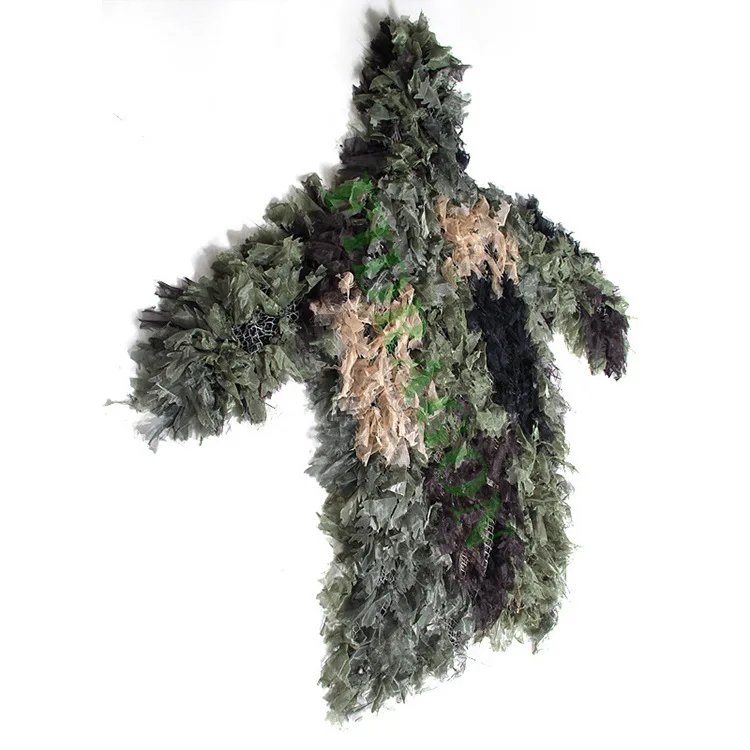 

3D Bionic Camouflage Leaf Camouflage Takes Hunting Camouflage Auspicious Take Leaf-like Camouflage Garment