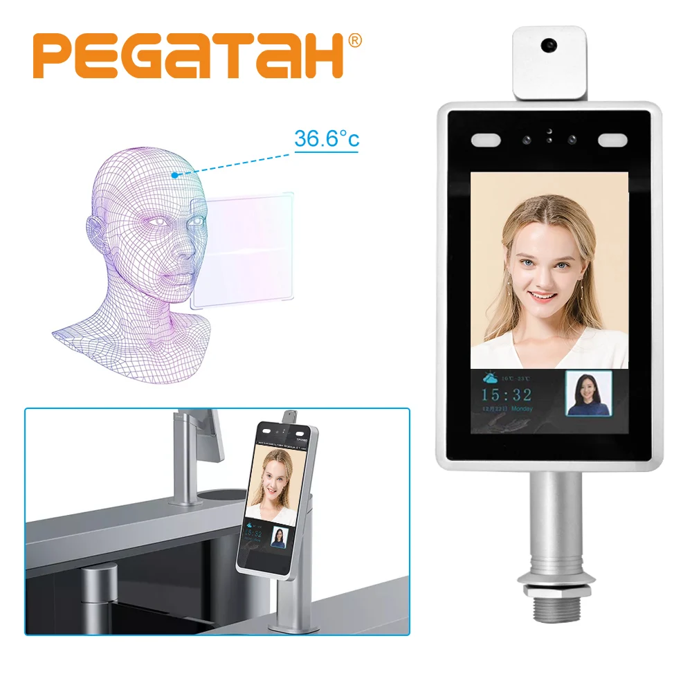 Термальная ip camara 2MP1080P распознавание лица температурная камера с распознаванием