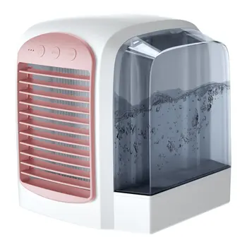 

Small Water-cooled Air Conditioner Mini Air Cooler European Style Household Air-conditioning Fan USB Desktop Cooler