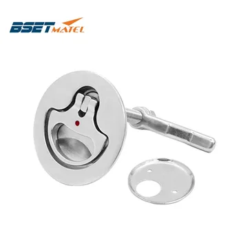 

Marine Grade Stainless Steel 316 Cam Latch Flush Pull Deck Latch Lift Handle with Back Plate Boat Hardware Accessories