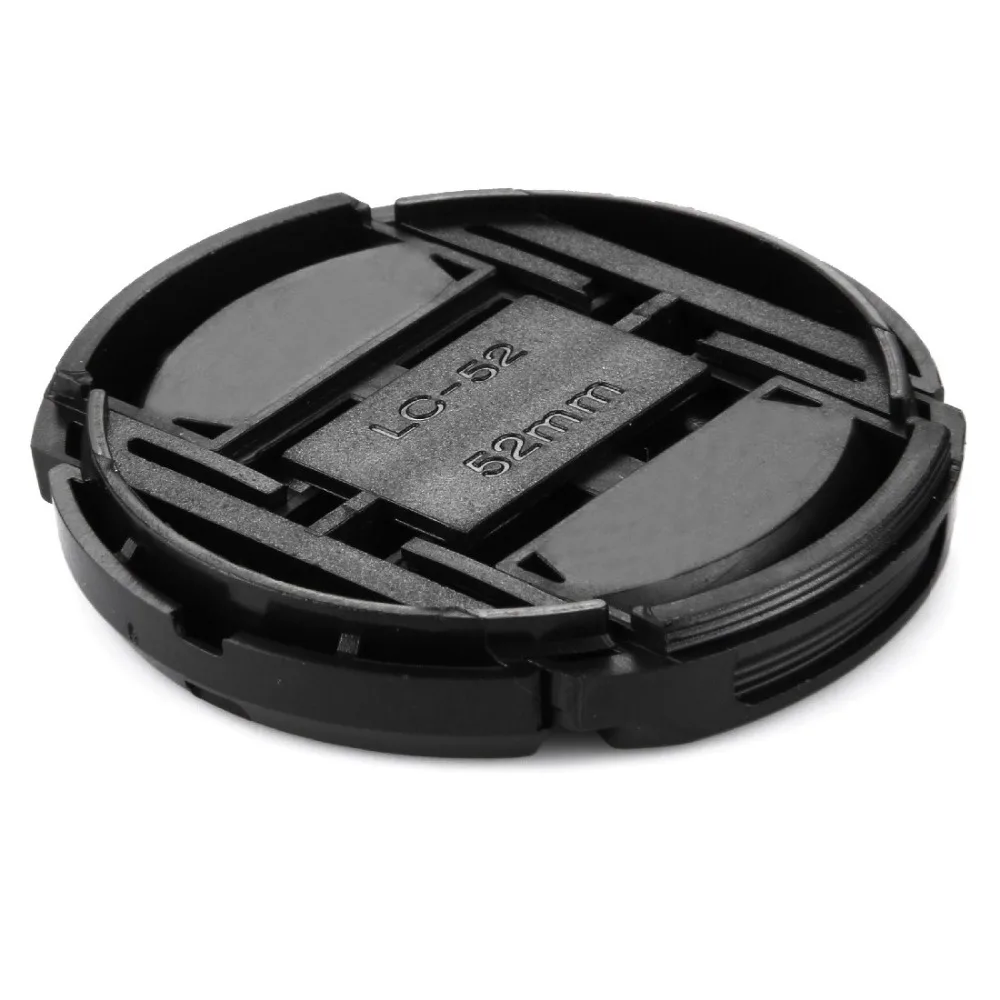 52mm Center Pinch Camera Lens Cap for Nikon Camera for Sony Camera etc cameras