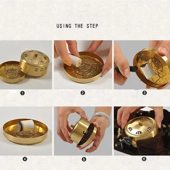 

Foot Massager Moxibustion Care Tool Moxa Massageador Bag Copper Box Shoes Warming Massage Therapy For Neck Leg Arm Abdomen Body