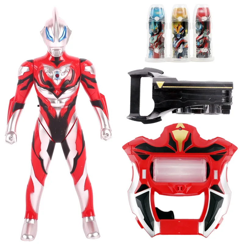

Jade Ultraman Capsule Maker Sublimator Siro Ott Turning Jed Summon Device Boy Toys Doll Set