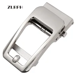 Zlrph homens fivela de cinto automático luxo qualidade designer cinto masculino casual metal fivela cabeças