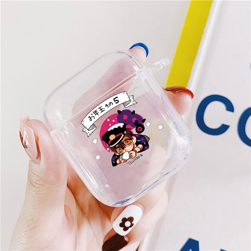 Jamular унитаз Hanako Kun силиконовый чехол для наушников Apple Airpods 1/2 поколение коробка