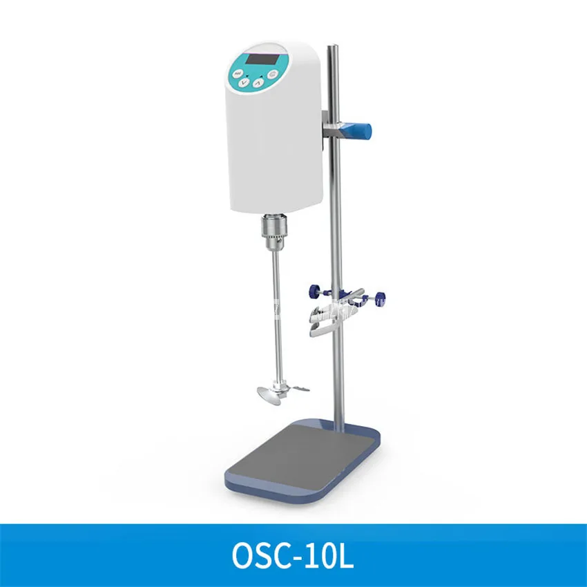 OSC10L 220v OS-10L/OSC-10L/OSC-20L лабораторная мешалка консольного типа, мощный Электрический лабораторный миксер, мостовой смеситель 110 В/220 В 200-3000 об/мин - Цвет: OSC10L 220v