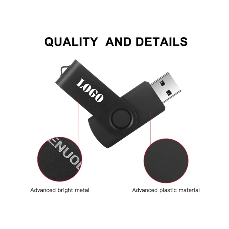 Mini Pendrive Memoria de Pendrive para Presentes de Casamento 10 Peças Movimentação Feita sob Encomenda Livre do Flash do Logotipo 2.0 do Metal 4gb 8gb 16gb 32gb Pen drive USB - Imagem 3