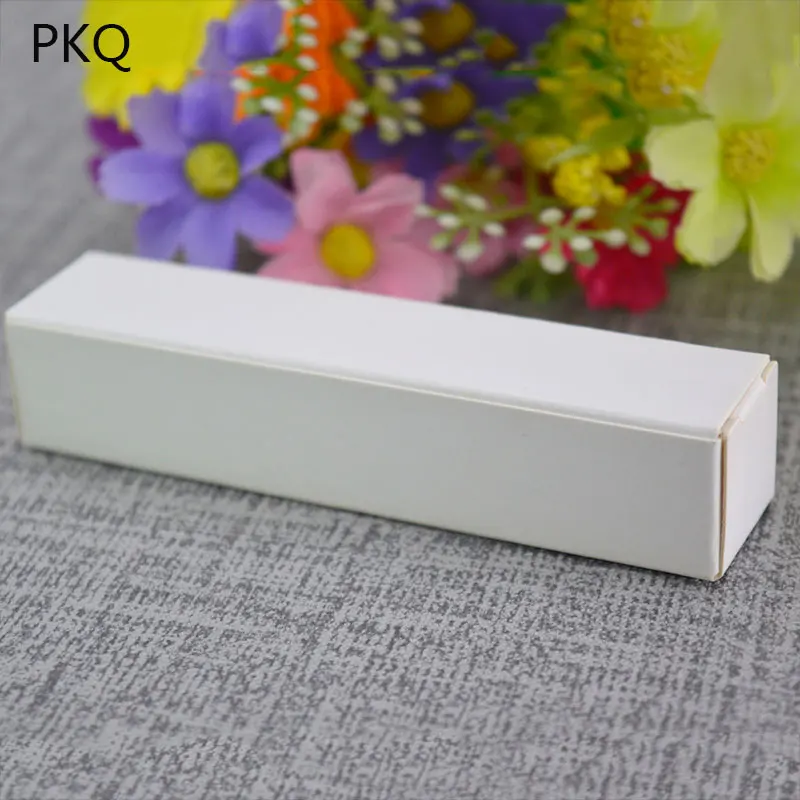 100pcs пустая косметическая коробка пробирки маска белый эфирное масло упаковочная