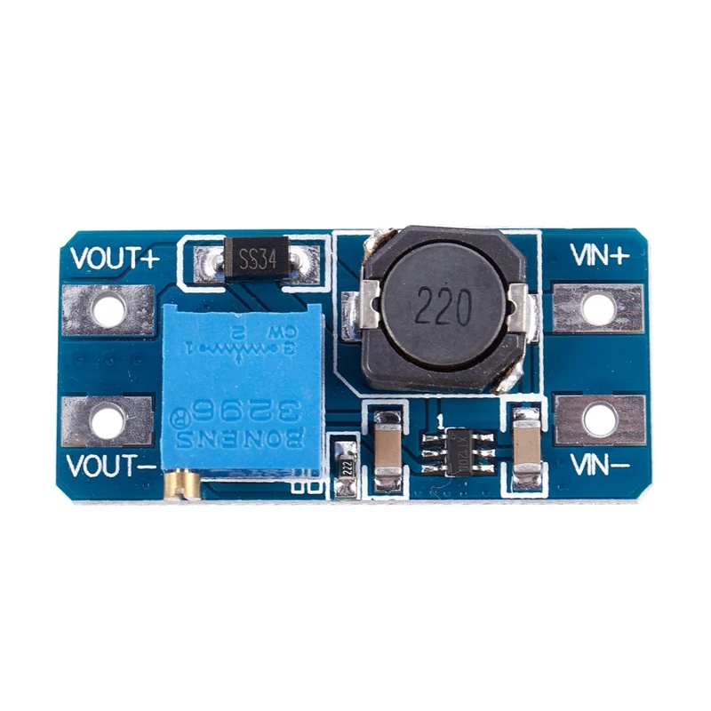DC/DC повышающий Boost 2-24 V 5-28 V модуль подключения для caricatore