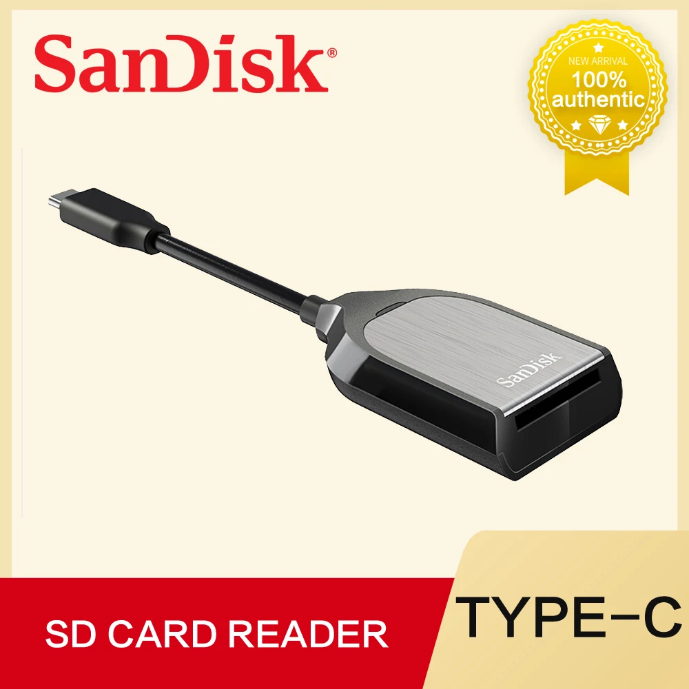 Sandisk Экстремальный pro sd кард-ридер usb 3,0 писатель кардридер uhs-ii кард-ридер аксессуары для ноутбука лектор sd Тип c ридер