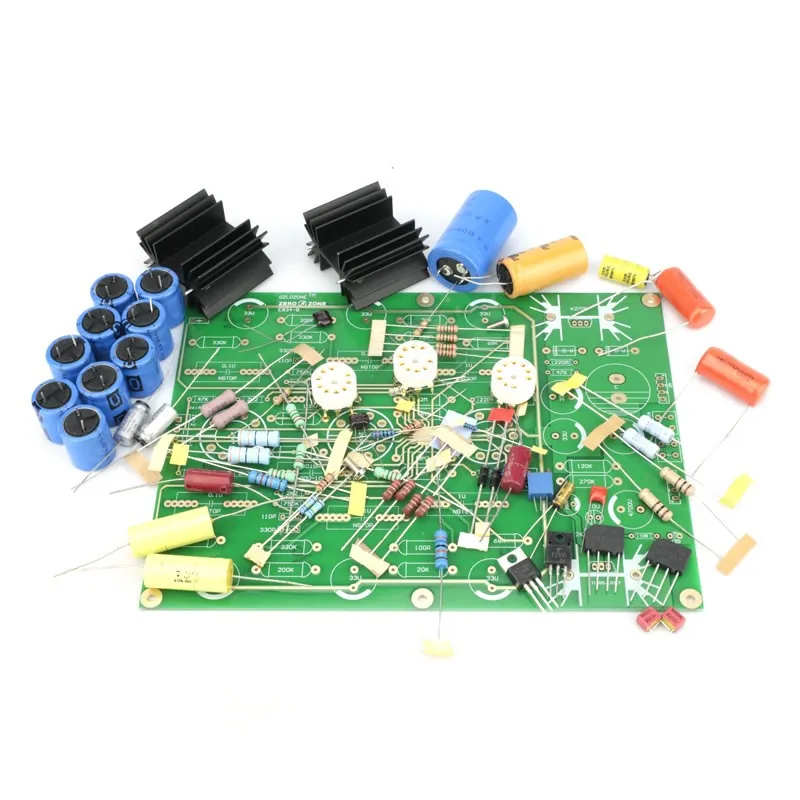 

E834 tube phono amplifier kit, (MM phono amplifier) EAR834 circuit, gain: 1KHZ@48DB, one-point grounding, no bottom noise