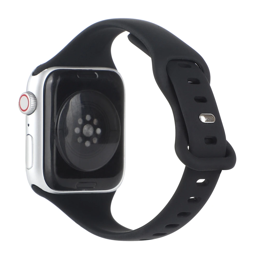 Slim Silicone Watchband for Apple Watch 