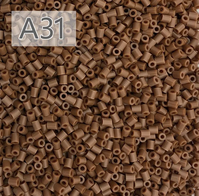 2.6mm/2000pcs/bag Hama Beads PUPUKOU Perler DIY Kids Iron Beads Fuse Handmade Gift Children Toy A31