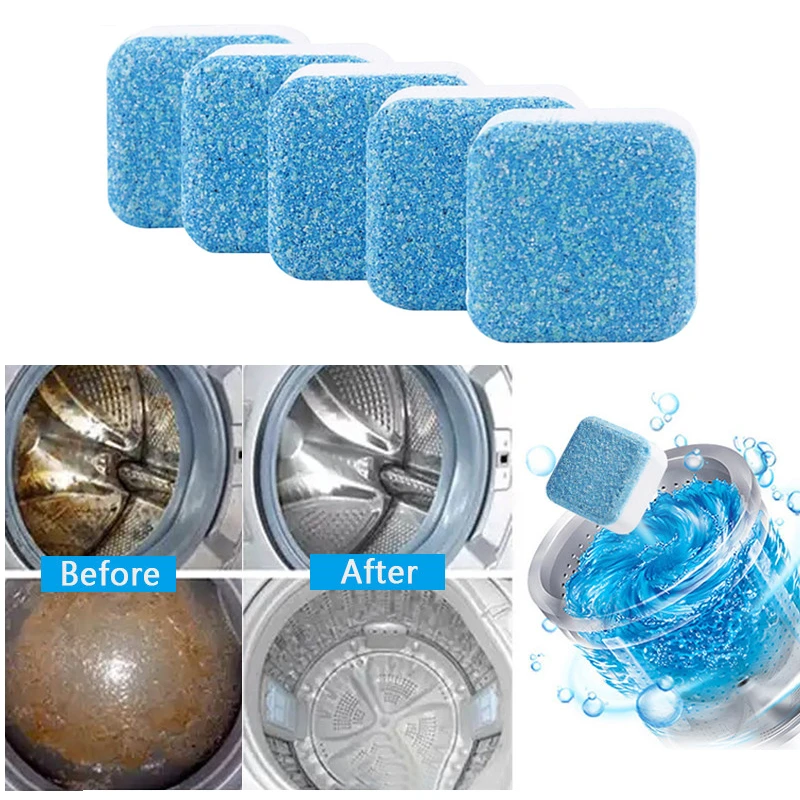 Durable Washing Machine Cleaner Descaler Deep Cleaning Remover Deodorant Strength Cleaner Sttech1 Cleaning Sheet