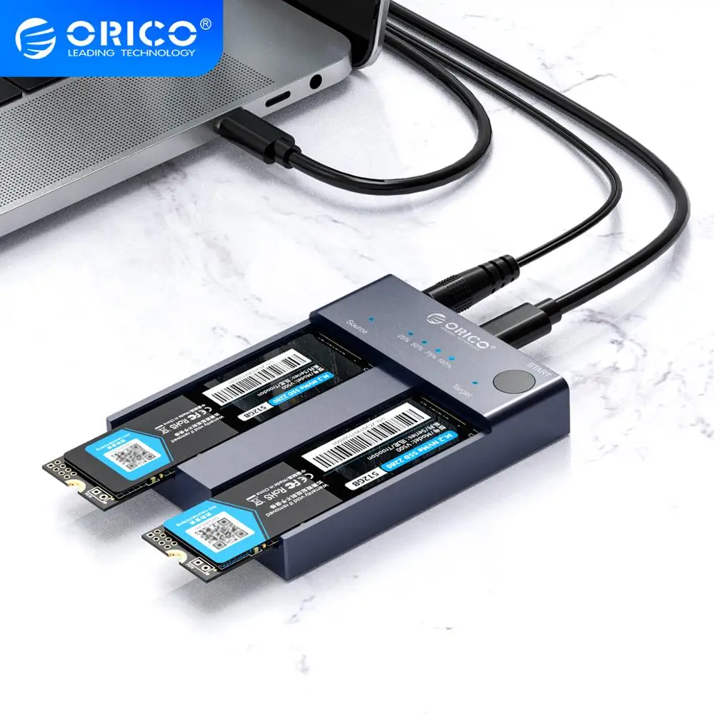 Orico Nvme Pcie Usb 3.1 Enclosure | Orico Nvme M2 Ssd Enclosure - Dual - Aliexpress