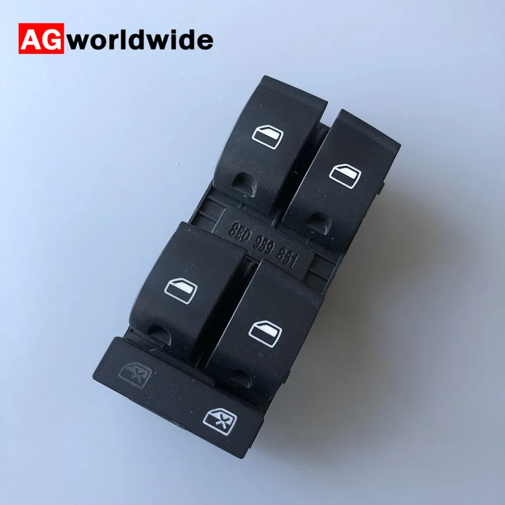 

8ED959851 8ED959851B Master Power Window Switch Panel for Audi A4 B6 B7 Sedan 2002 2003 2004 2005 2006 2007 2008