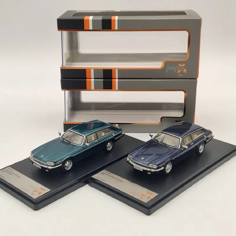 

Premium X 1:43 For J~guar XJS Lynx Eventer Shooting Brake Blue/Green 1983 Diecast Models Car Limited Edition Collection Auto