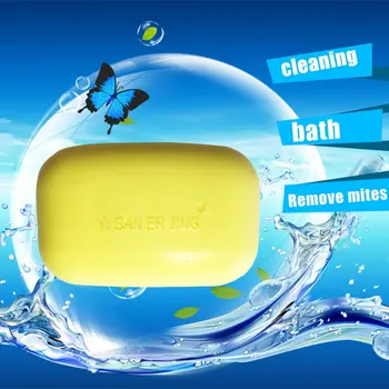 

Remove Mite Disinfection Anti-Inflammatory Sulfur Soap Prevention Of Skin Diseases Handmade Soap Antibacterial Soap Tools *