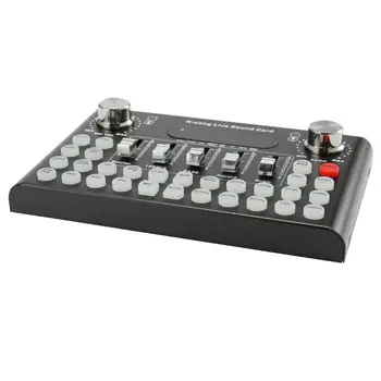 

Sound Card Audio Set Interface External Usb Live Microphone Bluetooth Phone Sound Pc For Computer Card Sing Mobile Function F0R5