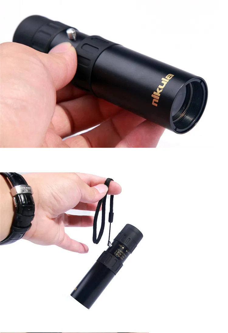Nikula Mini10-30x25HD Zoom BAK4 оптический Монокуляр Лупа телескоп без инфракрасного штатива для наружного наблюдения за птицами