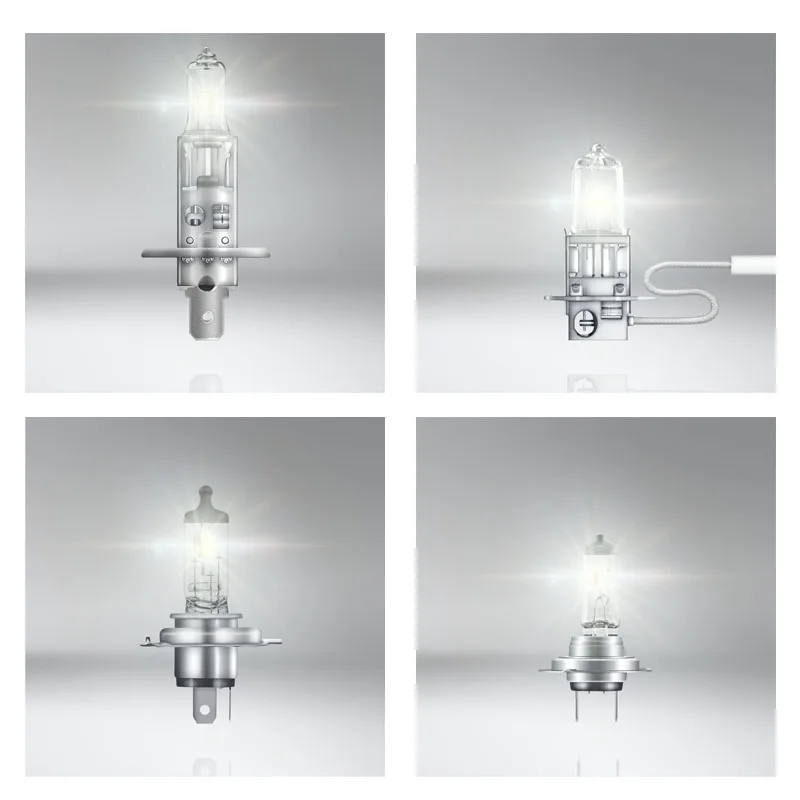 OSRAM H1 H3 H4 H7 H11 9005 9006 Original Lamp White Headlight H8 H9 H16 HB3 HB4 Fog Lamp Car Halogen Bulb Made in Germany (1pc) 2