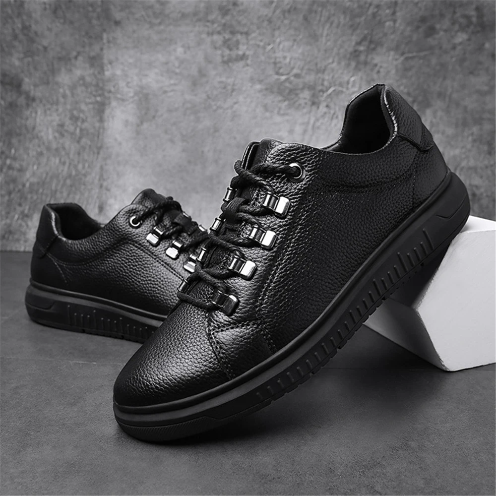 

2020 new large size men's shoes simple fashion leather casual non-slip outdoor climbing wear-resistant breathable outdoor sports