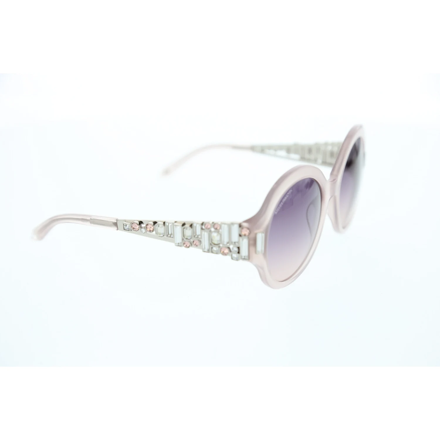

Women's sunglasses swr 0162 57f bone cream organic round round 55-20-135 swarovski