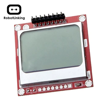 

Nokia 5110 LCD Module Backlight for Arduino White 84 x 48 one Mega Prototype