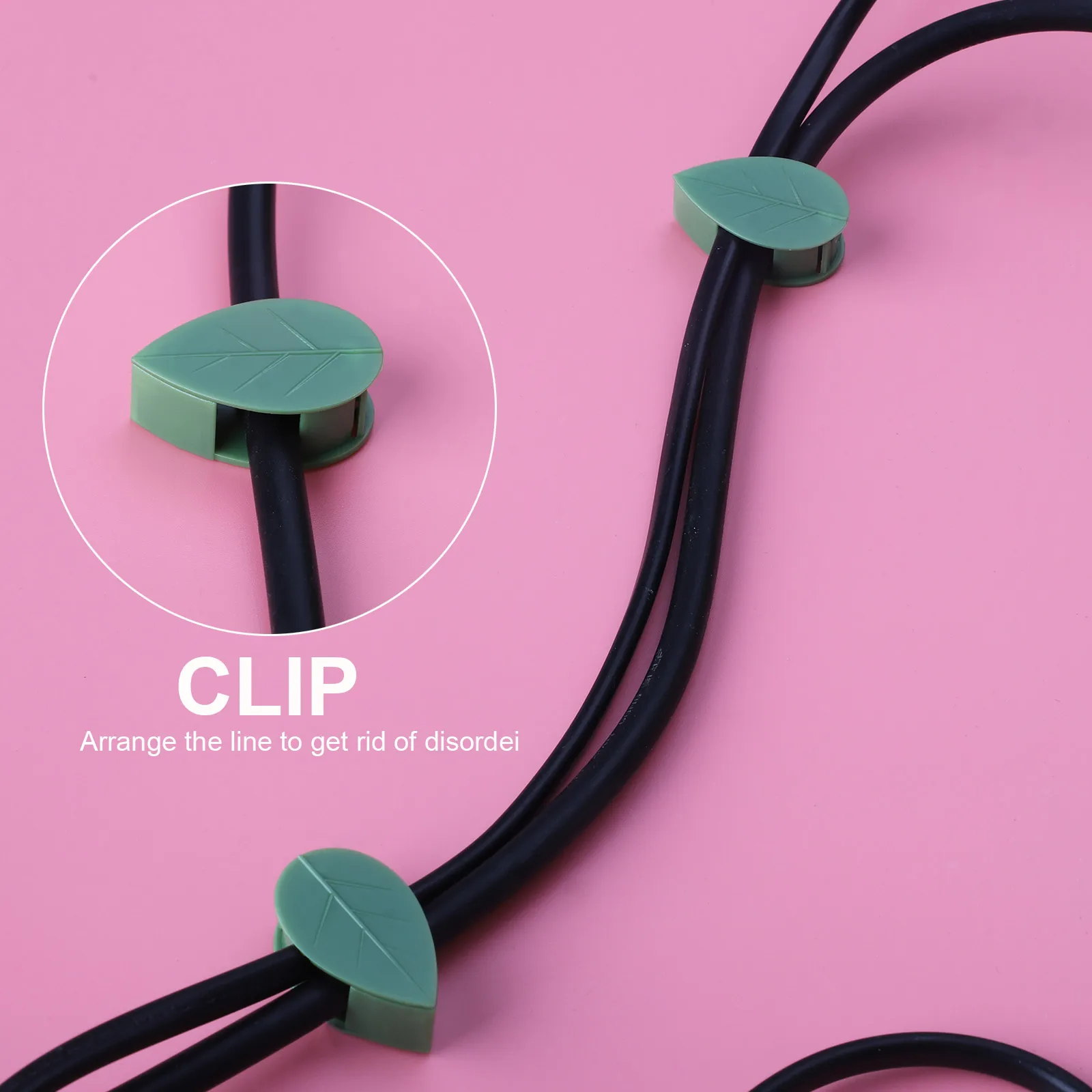 10pcs Plant Climbing Wall Fixer Vines Clips Leaves Wall Self Adhesive