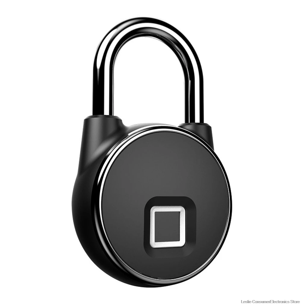 bluetooth rechargeable smart lock keyless fingerprint lock ip66