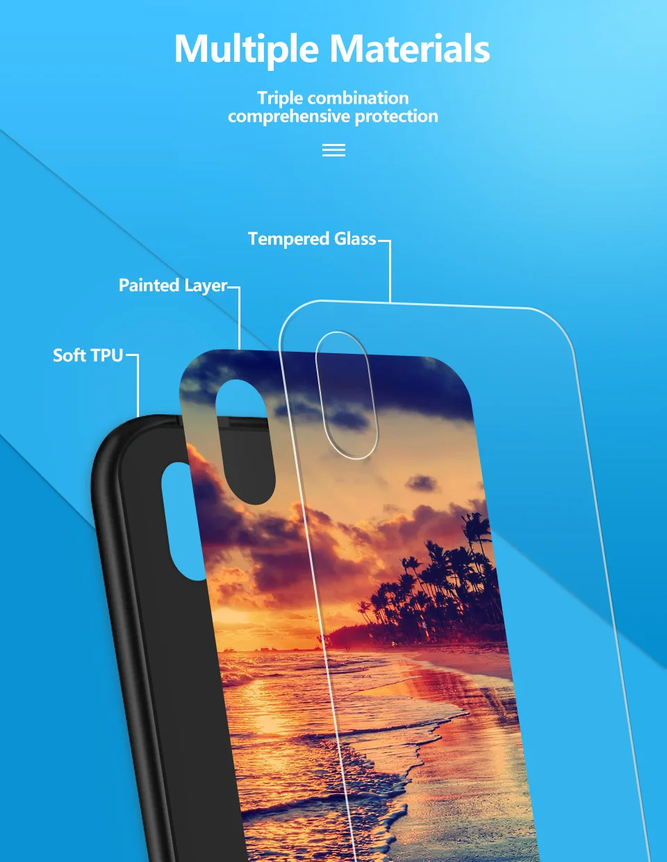 Роскошный чехол для vivo V5 V5S V7 V7 Plus V9 V11i из закаленного стекла крышка для vivo Y75 Y79 Y85 vivo Z3 Мягкий Бампер окрашенный Звездная задняя крышка