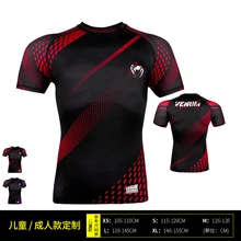 ММА футболка мужские спортивные майки боксерская рубашка с принтом компрессионная быстросохнущая Муай Тай предориан джиу джицу одежда для бокса