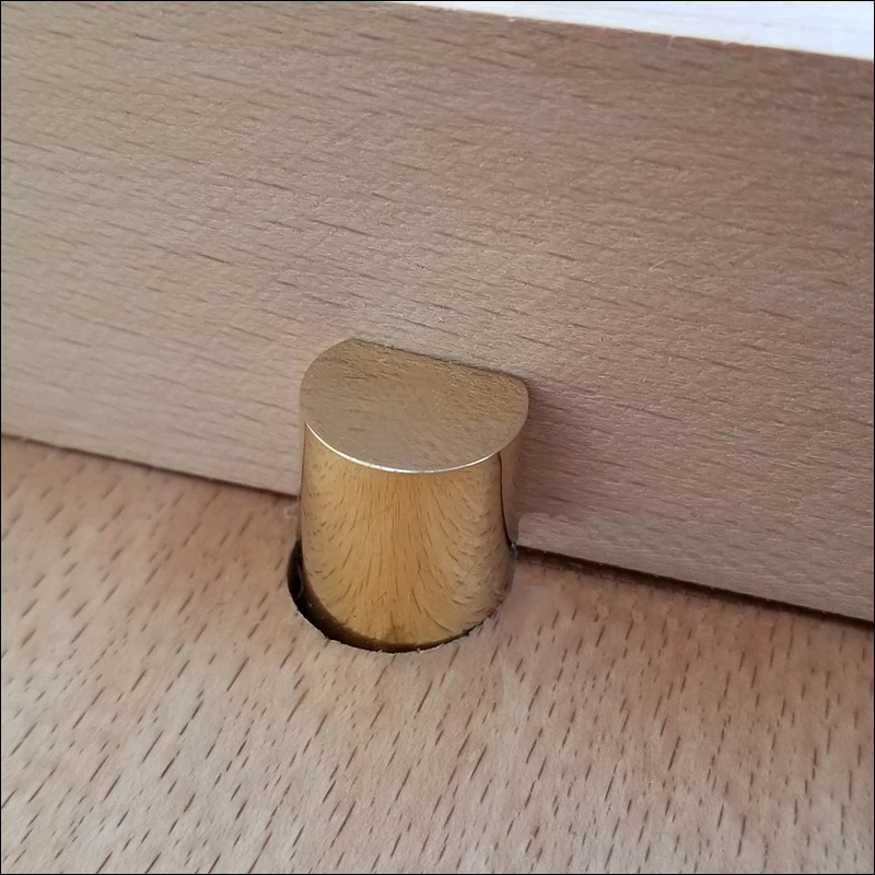 Brass Workbench Peg Brake Stops Clamp Spring type 19mm Dogs Woodworking Table Limit Block Workbench Workshop Tools