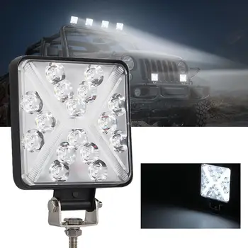 

4 Inch Square Car Truck Off-Road LED Headlight Spotlight Fog Light Working Lamp High brightness super energy saving long lifetim