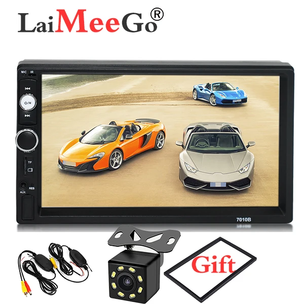 with 8 cam Kit 2 din Автомобильная Радио " HD Авторадио мультимедийный плеер 2DIN сенсорный экран Авто аудио стерео MP5 Bluetooth USB TF FM камера - Цвет: with 8 cam Kit