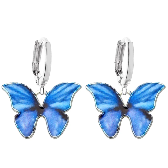 PUNICS Half Butterfly Earrings,Pin Earings Cubic Zirconia Stud Earrings,  Fashion Half Wings Design Jewelry Birthday Gift for Women Girlfriend  (2airs-Pgold) : Amazon.co.uk: Fashion