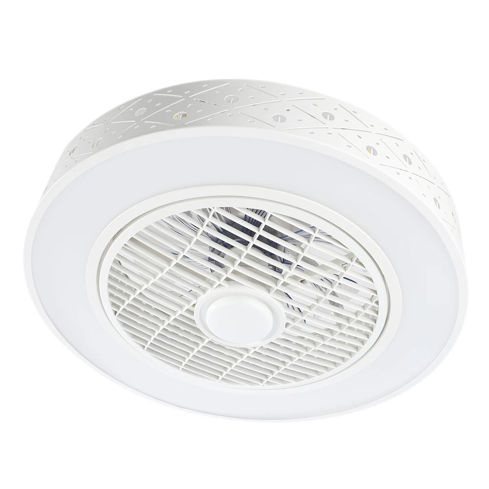 

LED ceiling fan light lamp with remote control suppot mobile bluetooth phone app control connect invisible fans home lighting