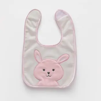 

Bibs Baby Feeding Accessories Cotton Waterproof Saliva Towel Cloths Baby Products Nylon Clasp Bib Newborn For Boys And Girls