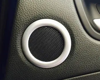 

For Ford Kuga 2017 2 PCS Car Rear Side Door Interior Stereo Audio Speaker Cover Ring Sticker Cover Trims Car Styling Accessories