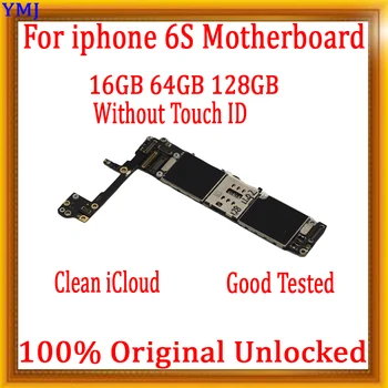 

16gb / 64gb /128gb for iPhone 6s Motherboard with IOS Original unlocked for iphone 6s Mainboard with Chips Free icloud plate