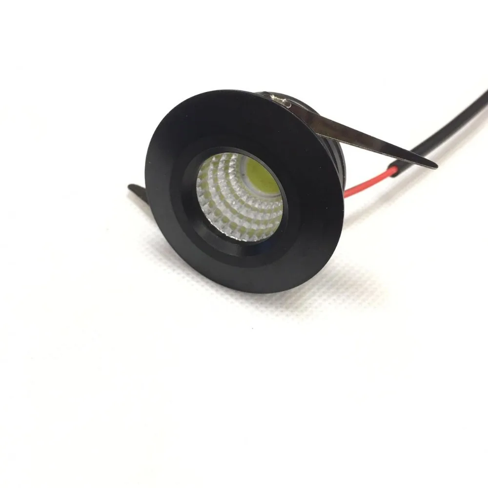 1 шт. Ac230v 3W Белый COB точечный регулируемый светодиодный светильник, энергосберегающий точечный домашний потолочный светильник, мини Встраиваемая лампа