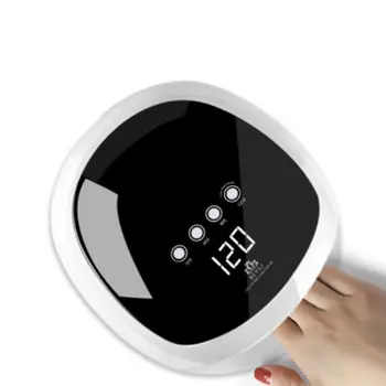 

BEVILI 52W LCD Induction Quick-drying Nail Phototherapy Machine Nail Polish Glue Led Lamp Nail Polish