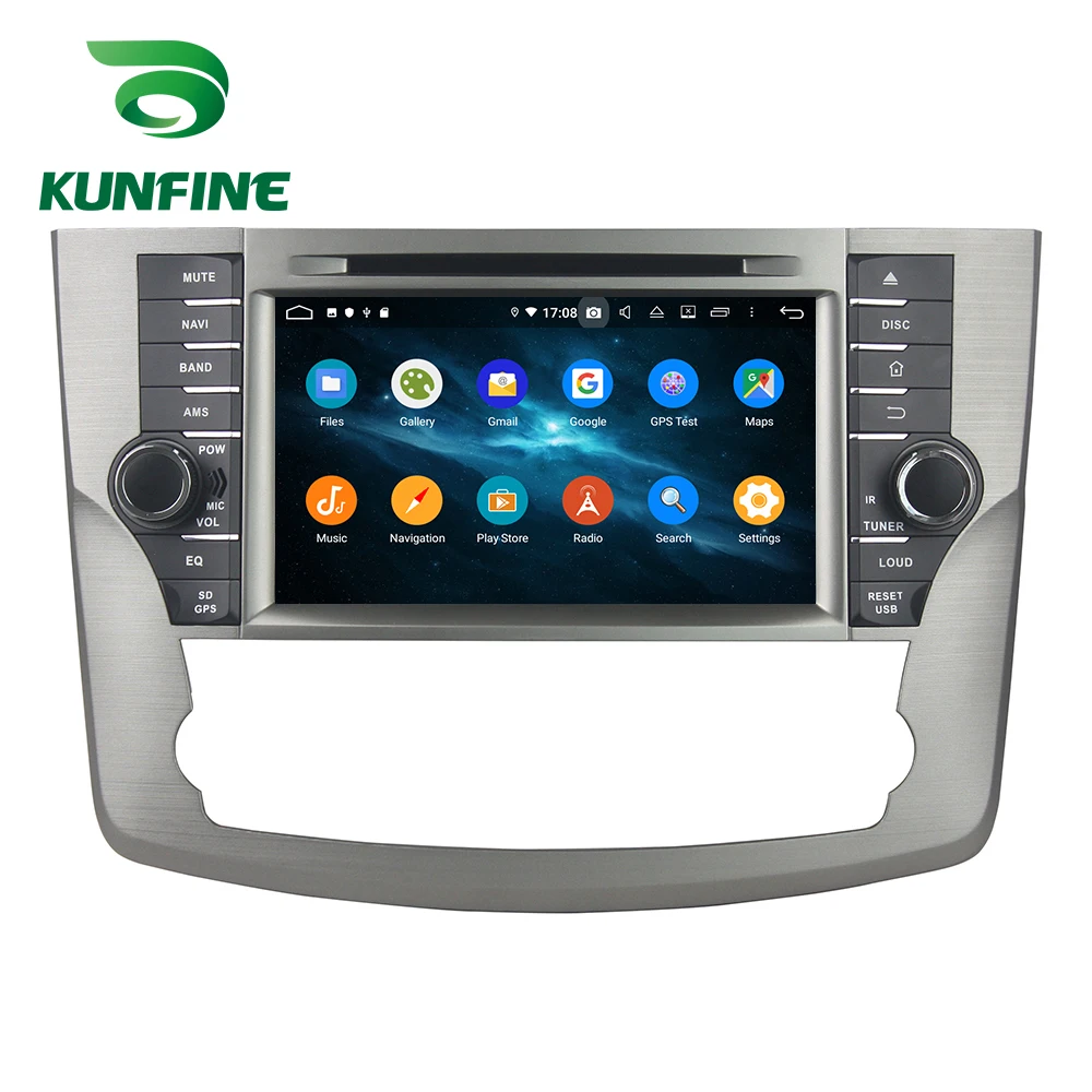 Android 9 0 Восьмиядерный 4 Гб RAM 64 Rom автомобильный DVD GPS мультимедийный плеер стерео