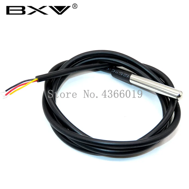 

1PCS 1M DS1820 Stainless steel package Waterproof DS18b20 temperature probe temperature sensor 18B20 TO-92