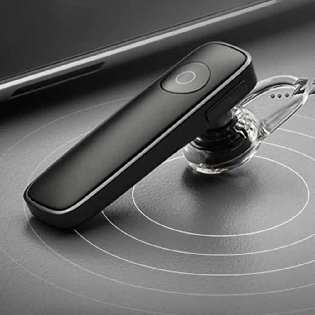 M165 Мини Bluetooth 4 1 гарнитура Беспроводные наушники с микрофоном Регулируемая