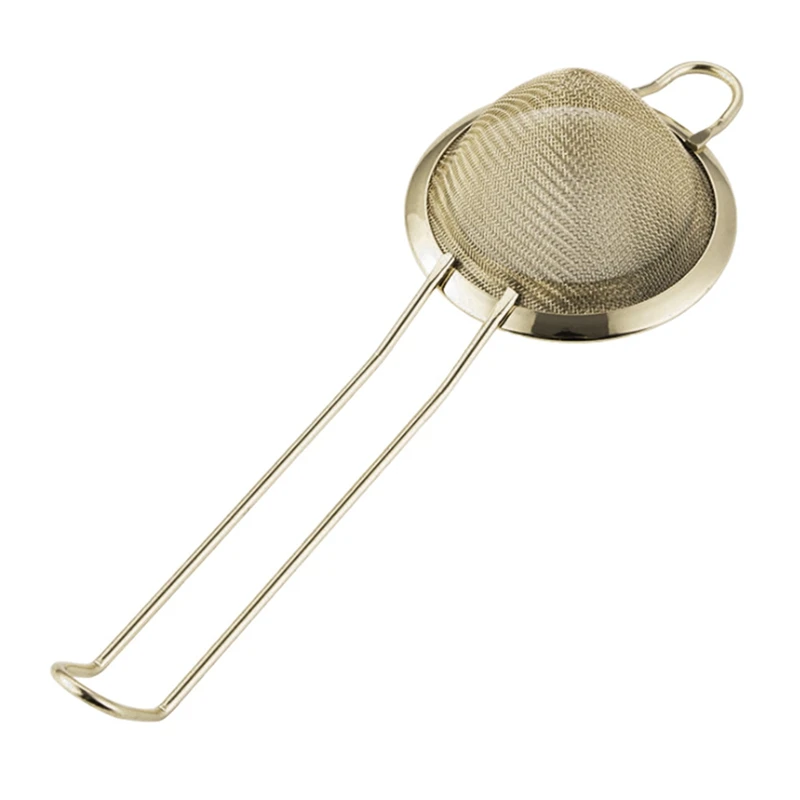 Triangle Bartending Filter Bar Cone DIY Cake Sieve Household Strainer For Milk Tea Coffee - Цвет: 2